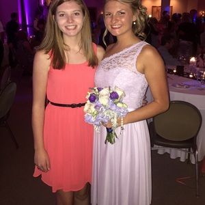 David’s Bridal Bridesmaid Dress